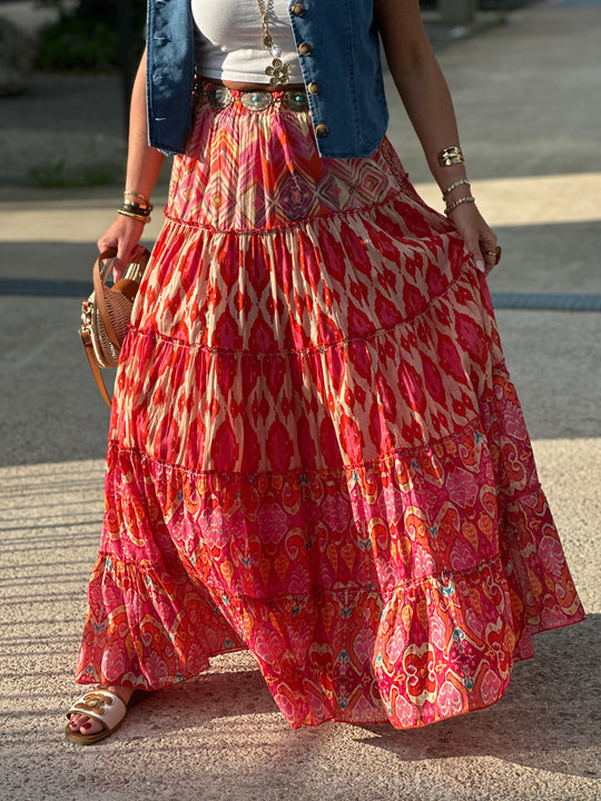 Jupe imprimée Bianca COSTA