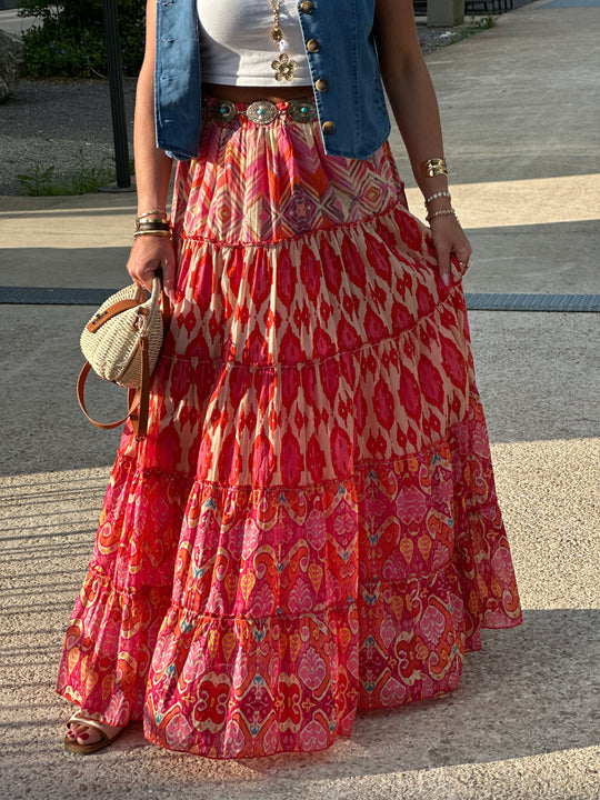 Jupe imprimée Bianca COSTA