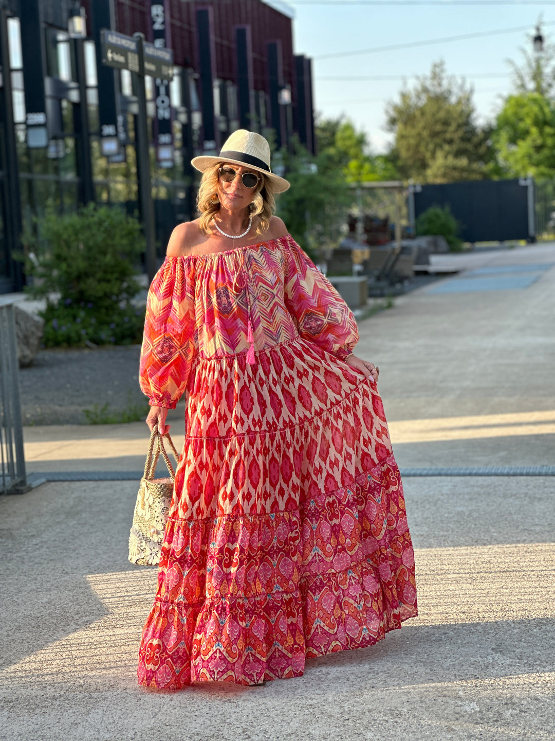 Robe imprimée Bianca