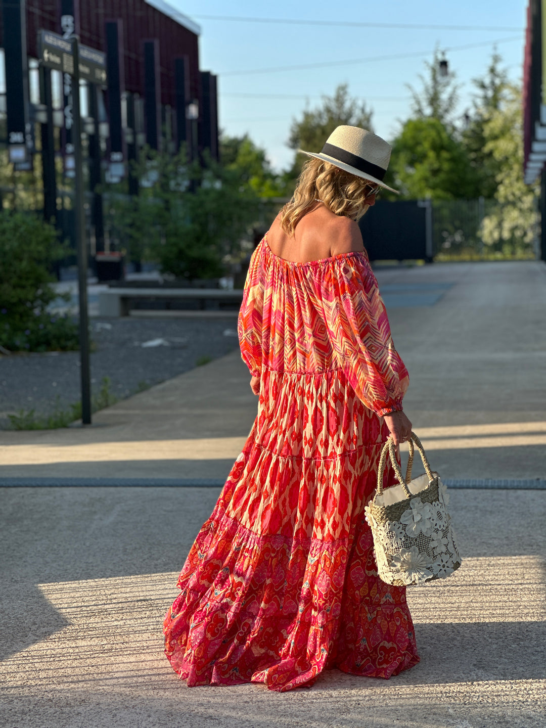 Robe imprimée Bianca