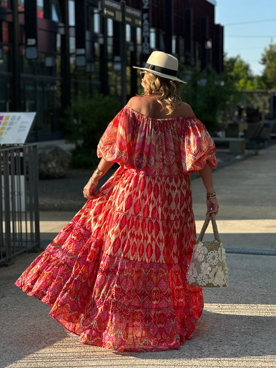 Robe imprimée Bianca