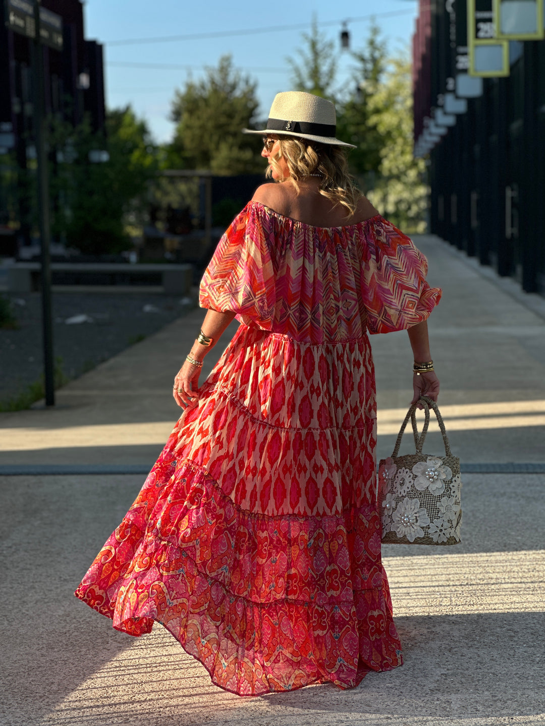 Robe imprimée Bianca