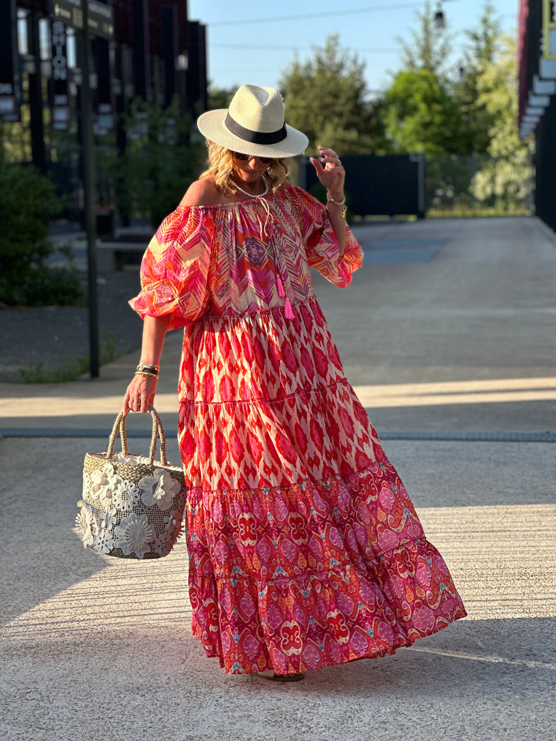 Robe imprimée Bianca