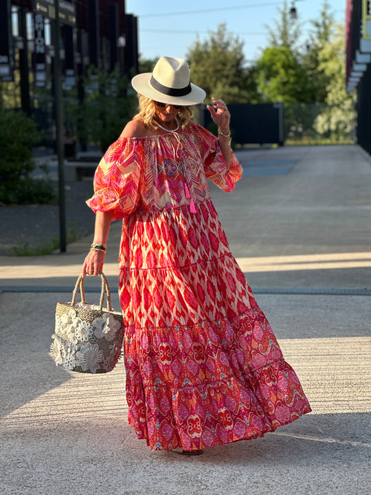 Robe imprimée Bianca