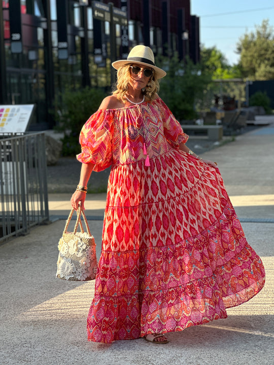 Robe imprimée Bianca