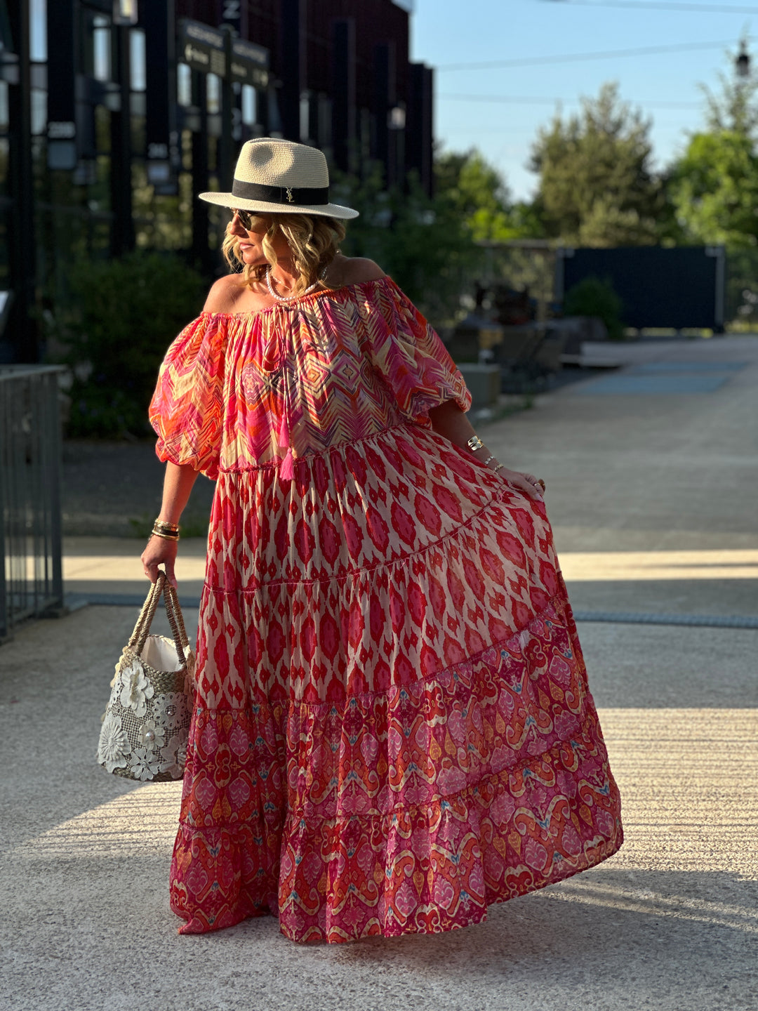 Robe imprimée Bianca
