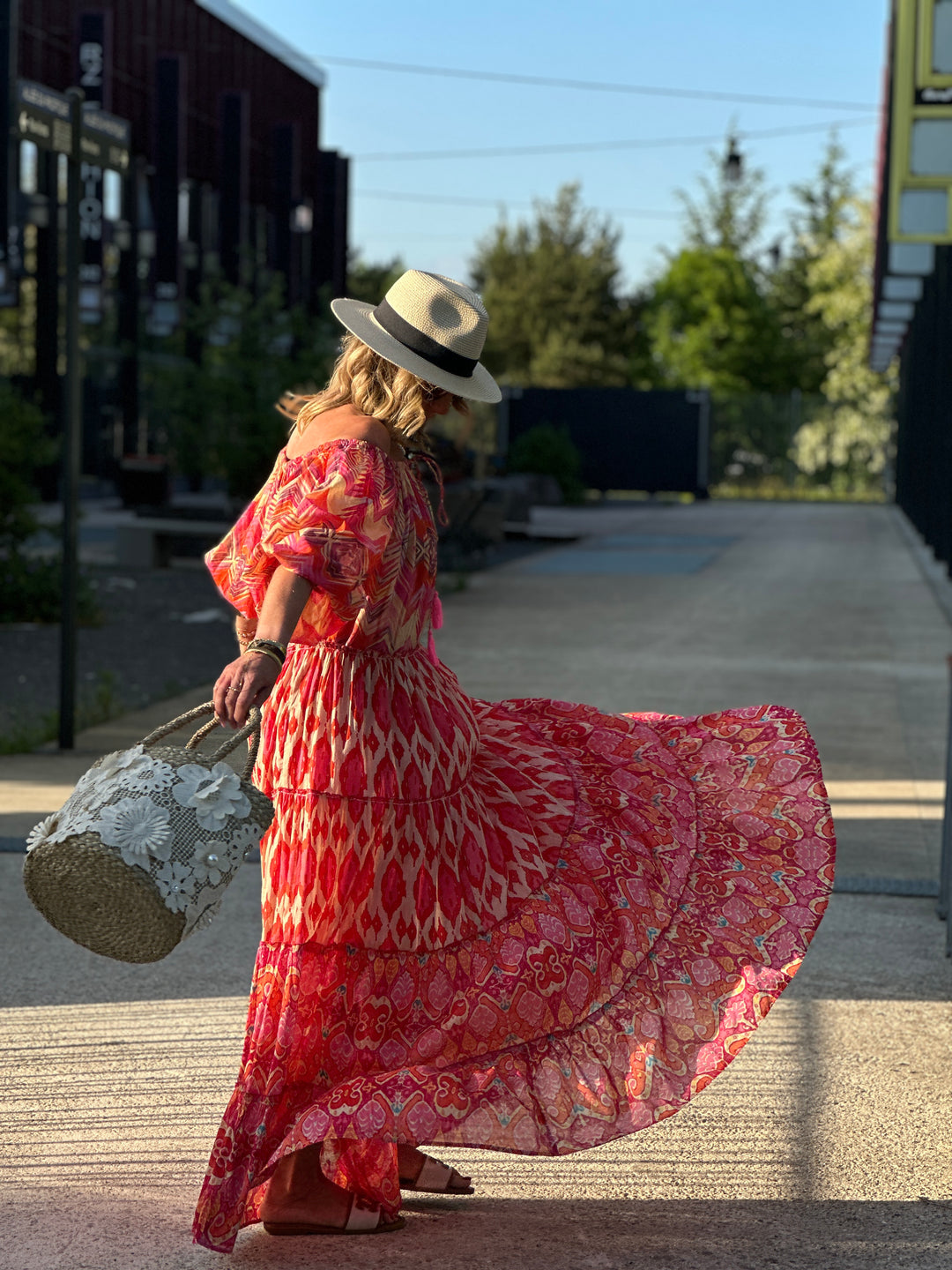 Robe imprimée Bianca