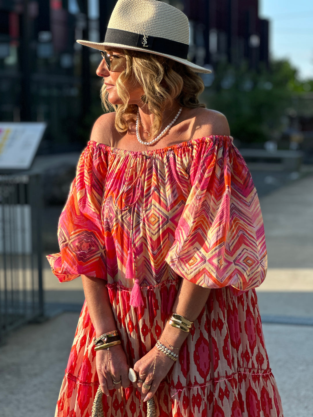 Robe imprimée Bianca