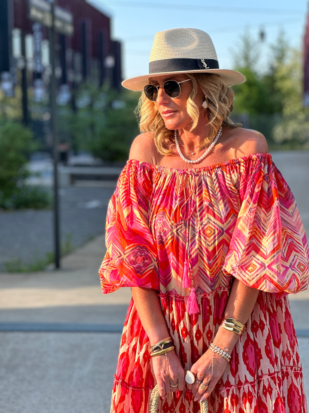 Robe imprimée Bianca