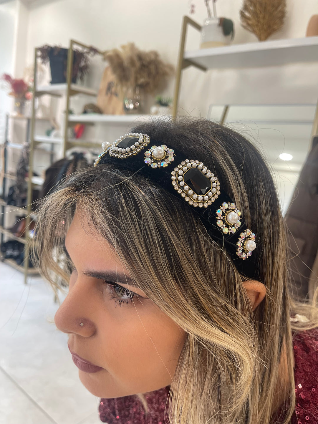 Bandeau strass