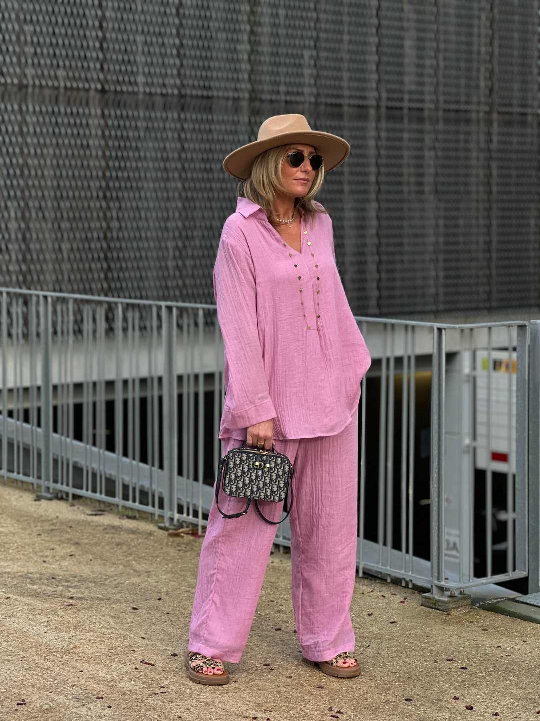 Ensemble rose Leila