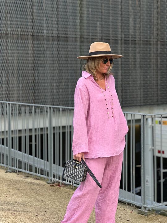 Ensemble rose Leila