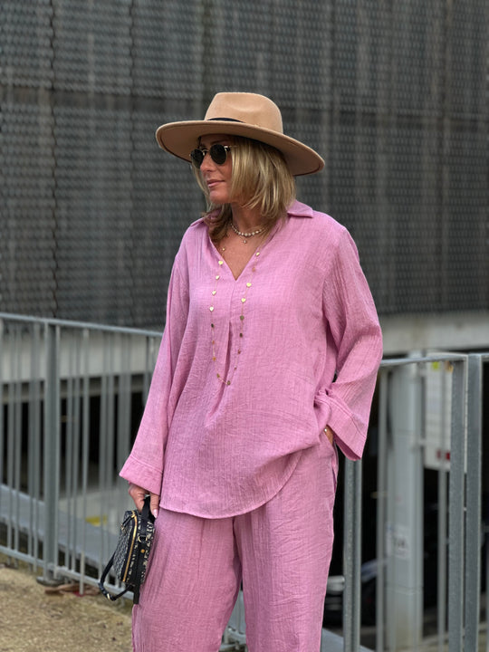 Ensemble rose Leila