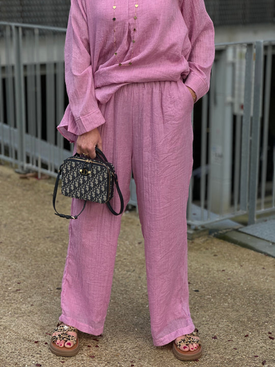 Ensemble rose Leila