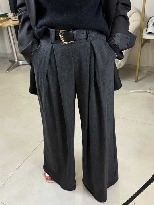 Pantalon pince ceinture 18599