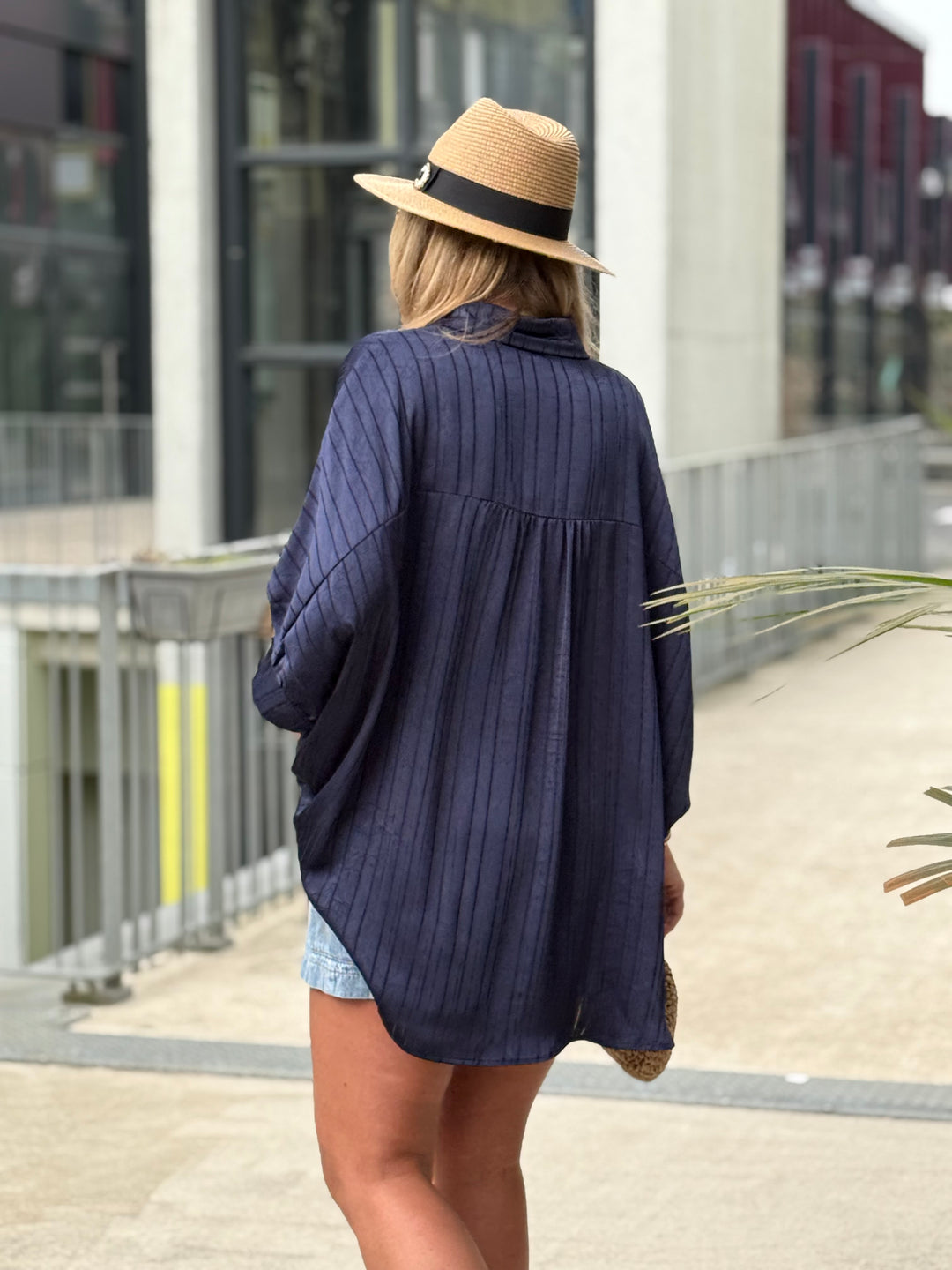 Chemise marine 021