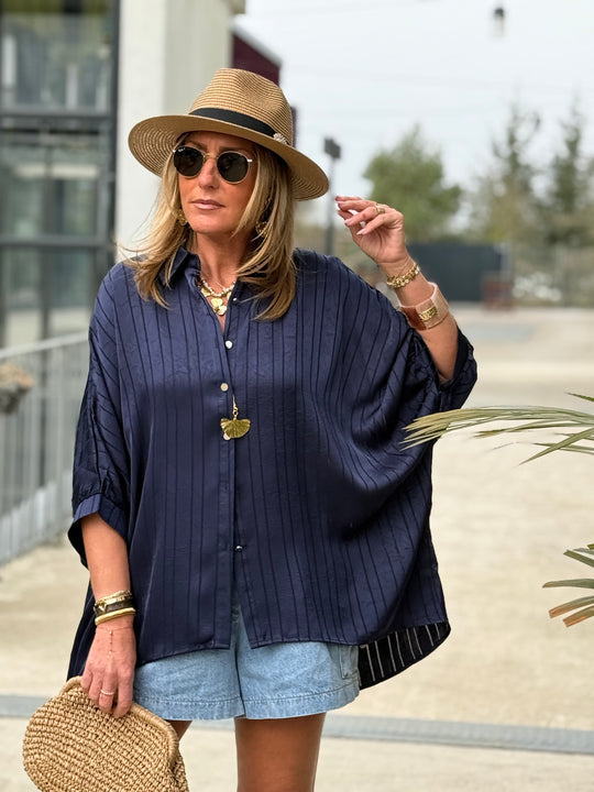 Chemise marine 021