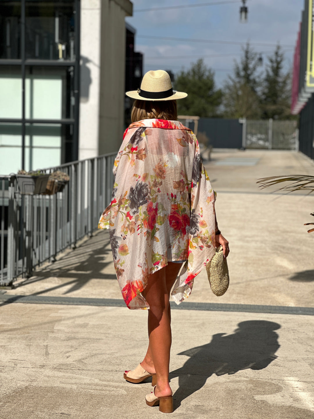 Chemise imprimée fleuri