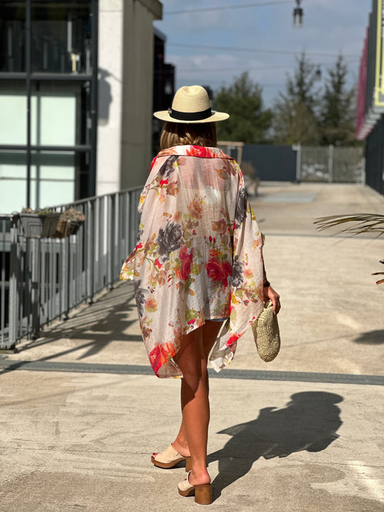 Chemise imprimée fleuri