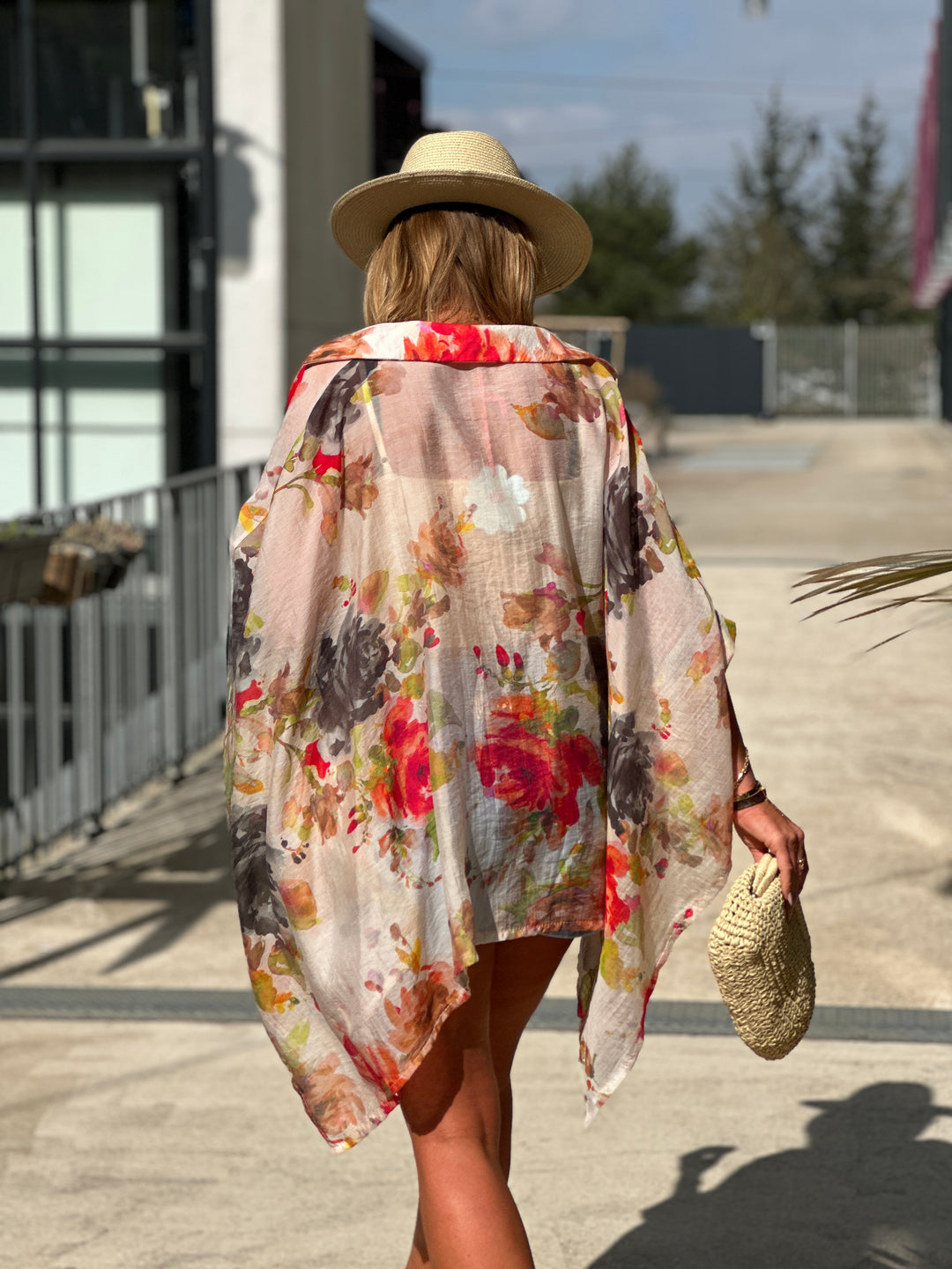Chemise imprimée fleuri