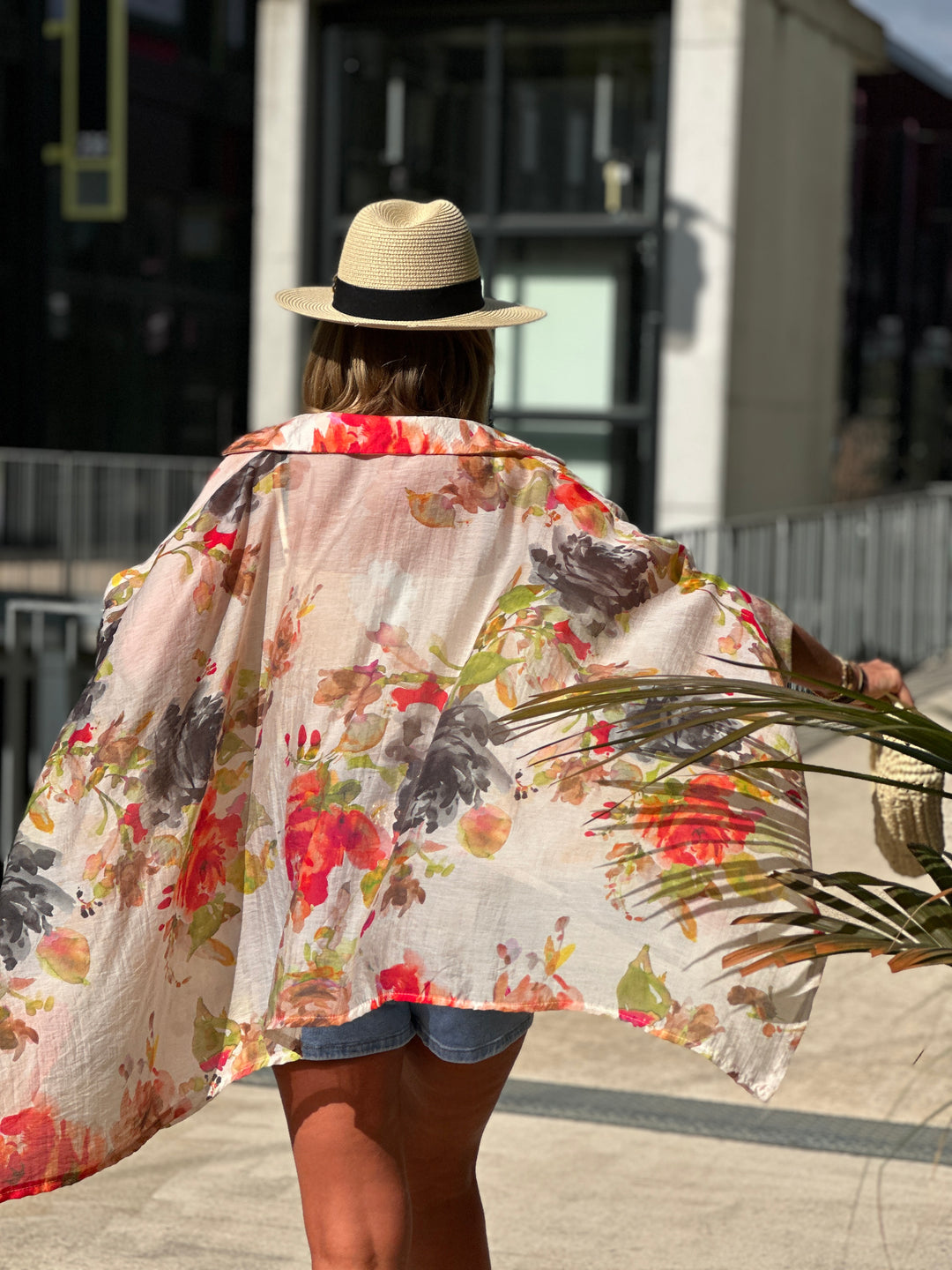 Chemise imprimée fleuri