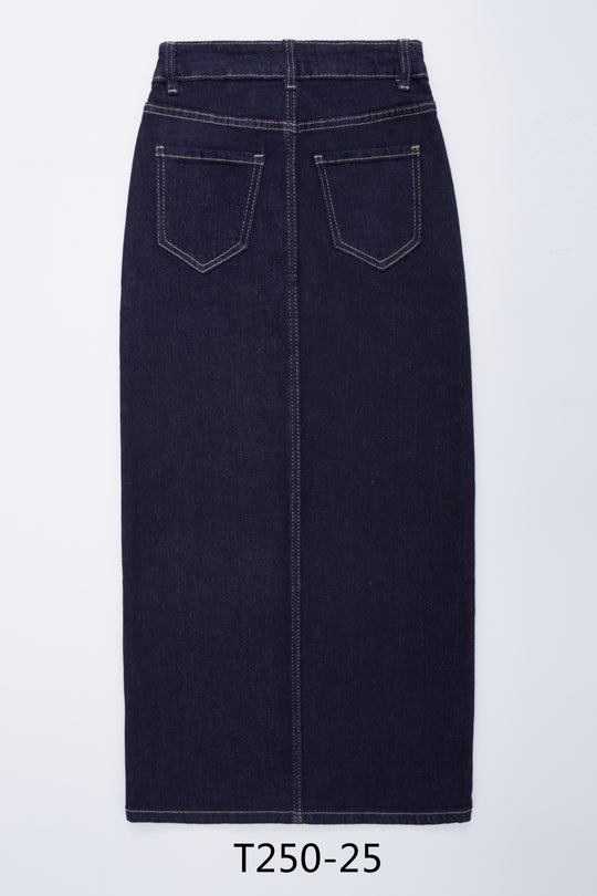 Jupe jean Bleu brute/ All T250-25-70