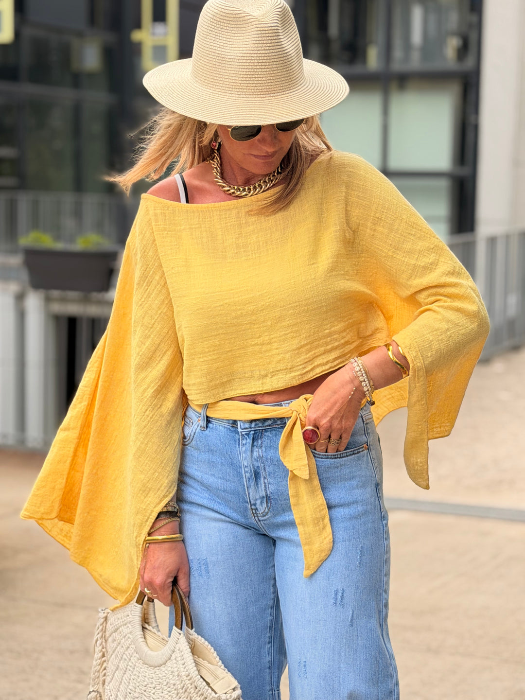 Top coton volant 6420