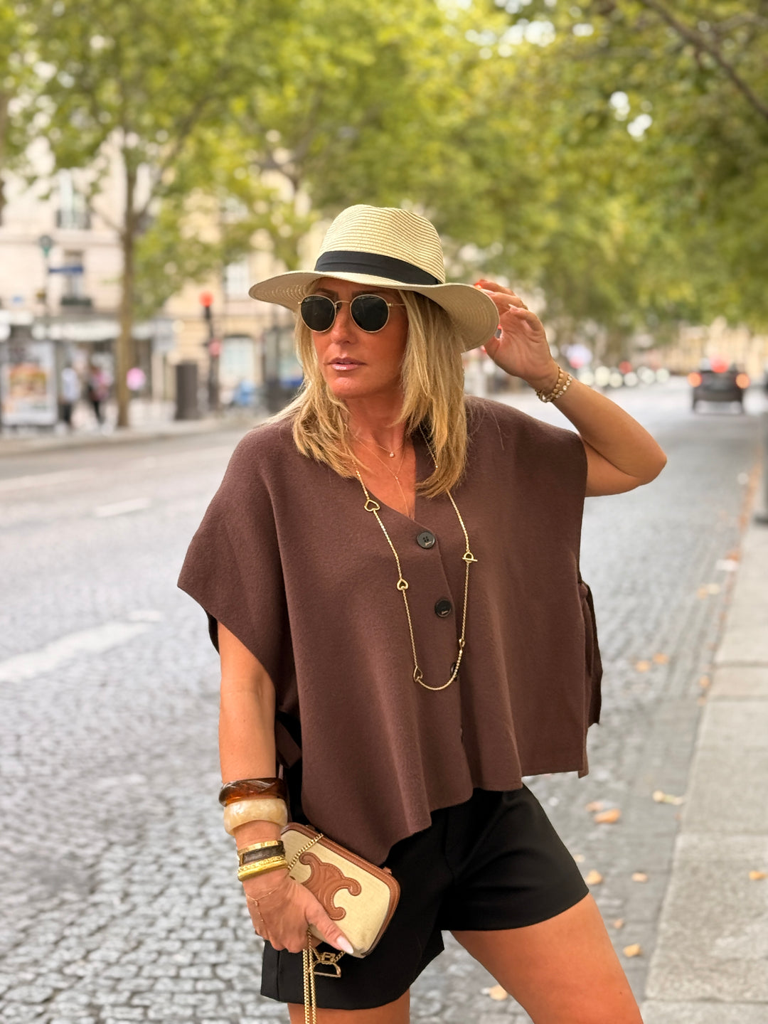 Pull fentes boutonnés 3761