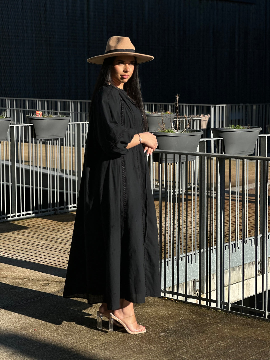Robe noir bouffante /Qiu