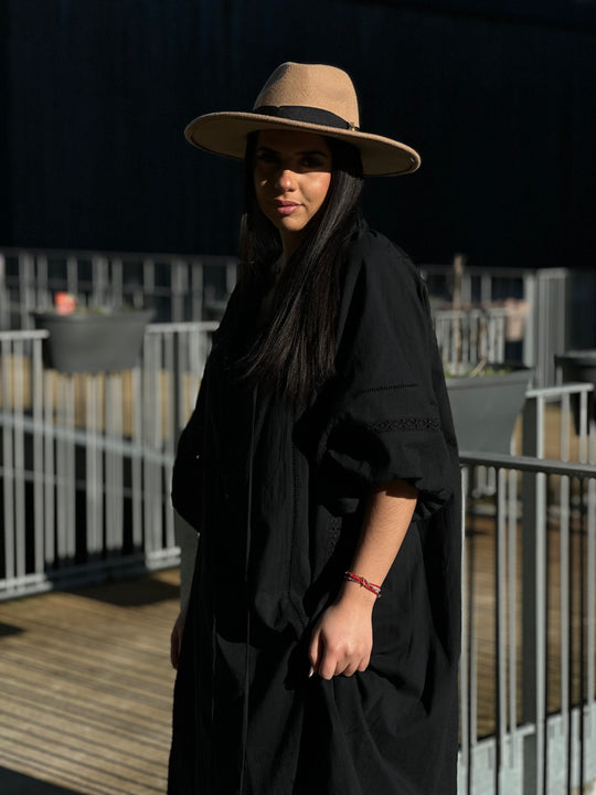 Robe noir bouffante /Qiu
