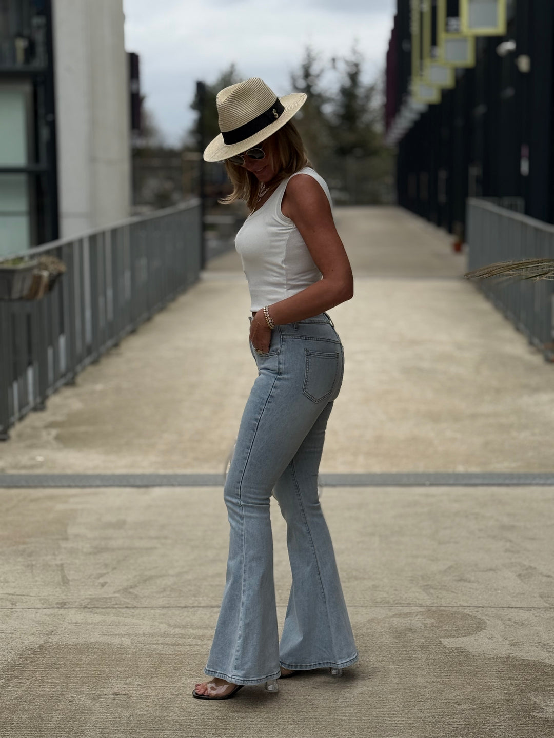 Jean flare P7903