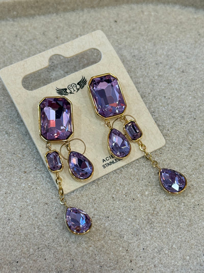 Boucles d'oreilles  Lila N2