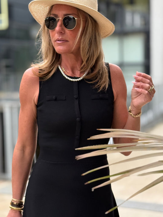 Robe noir PL 7653