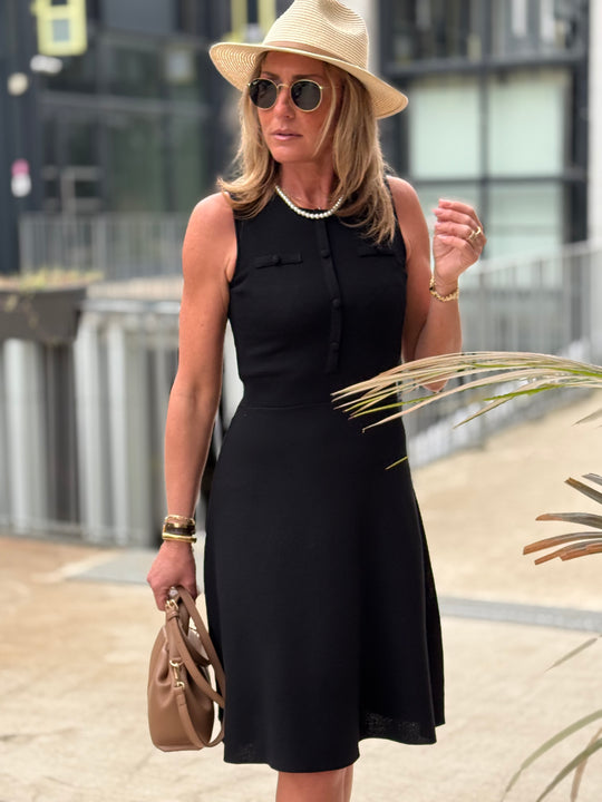Robe noir PL 7653