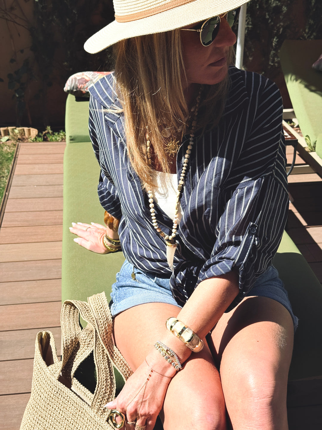 Chemise tencel rayure 20164