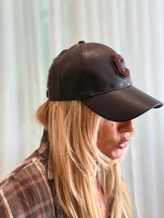 Casquette similicuir C
