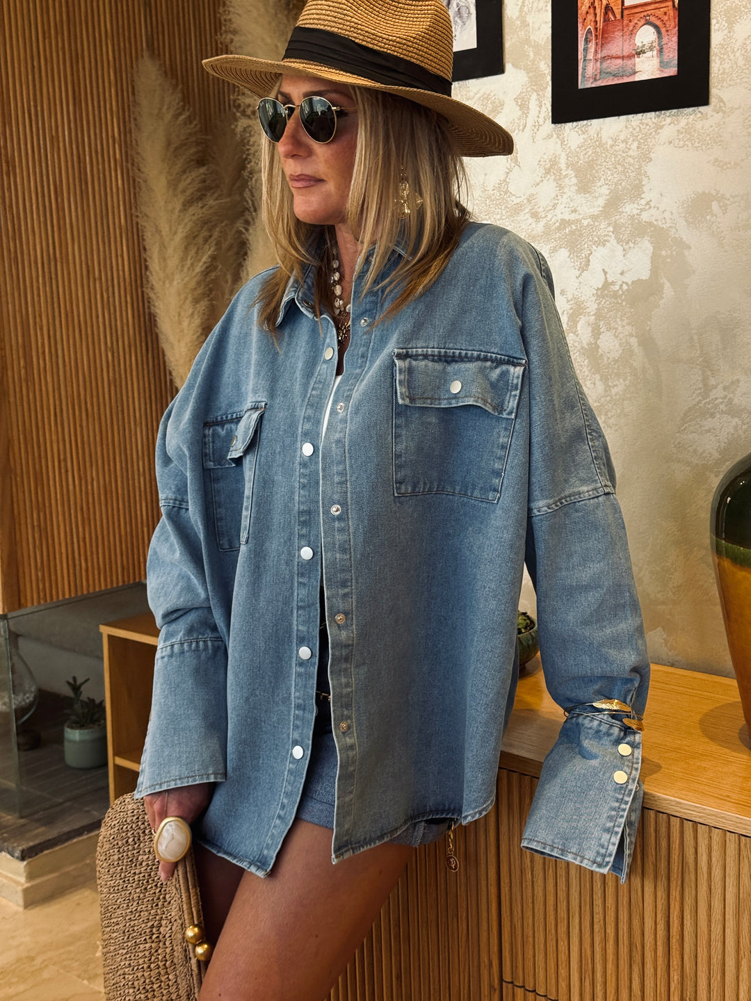 Ensemble jean bleu 12028