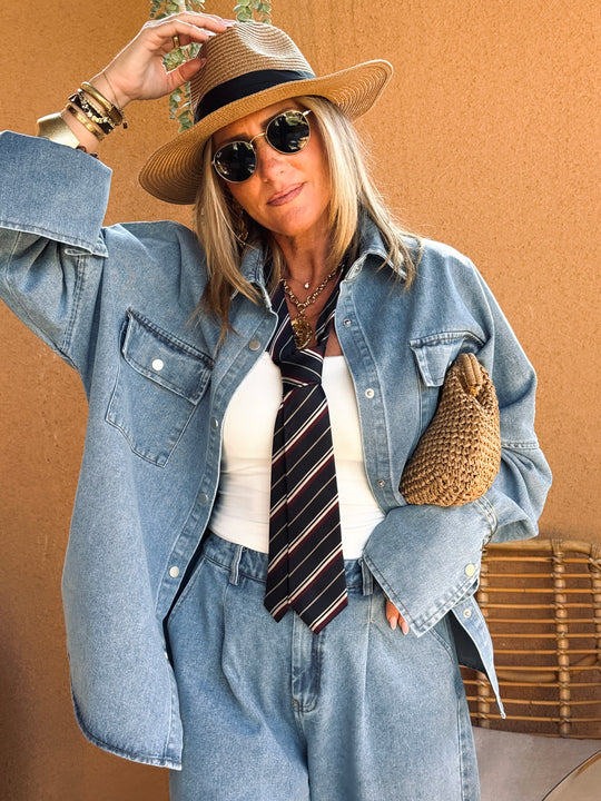 Ensemble jean bleu 12028