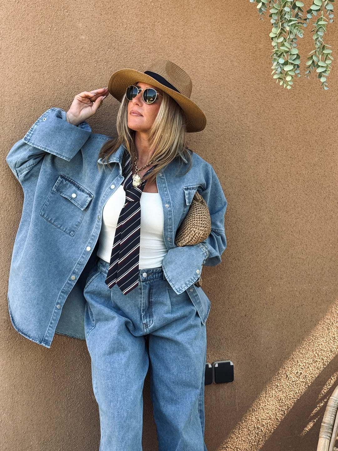 Ensemble jean bleu 12028