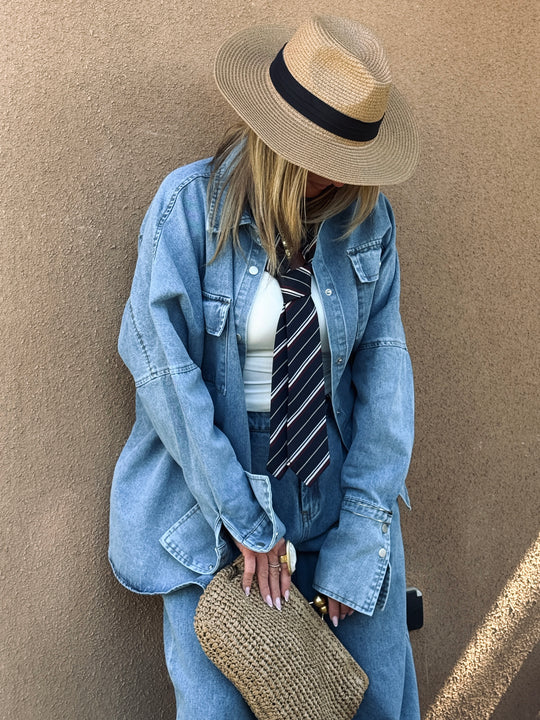 Ensemble jean bleu 12028