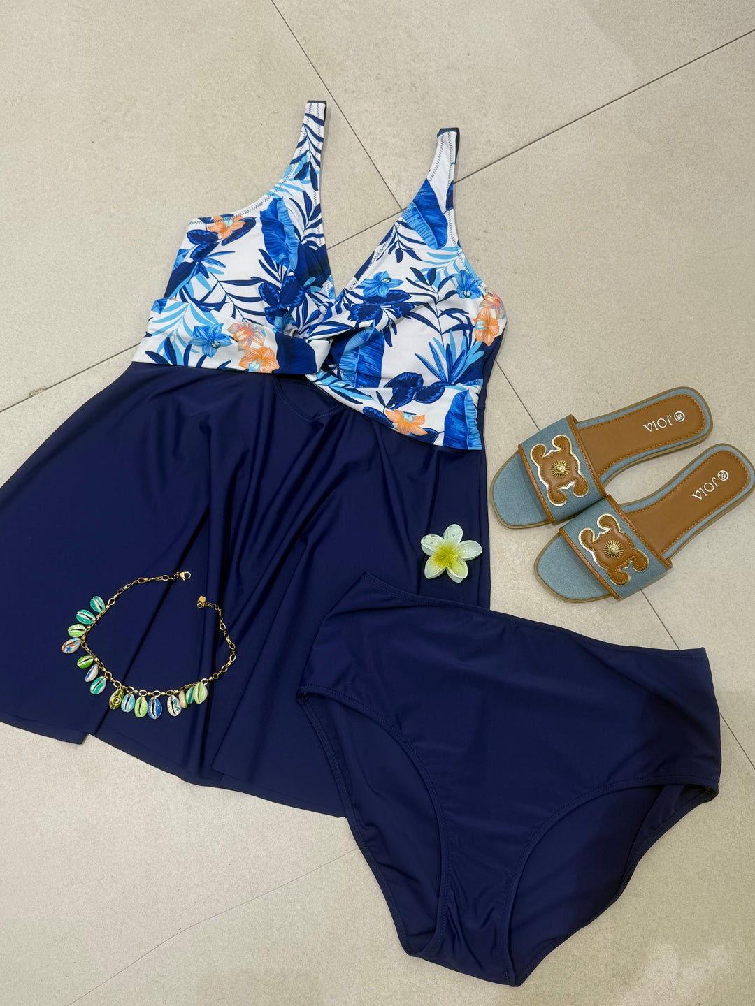 Maillot de bain Bleu 027