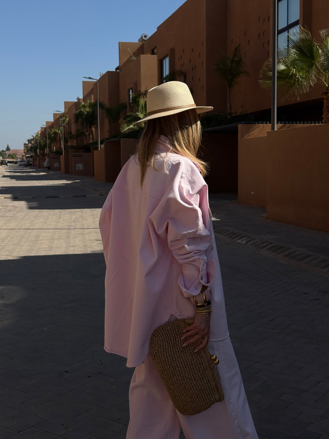 Ensemble jean rose 12028