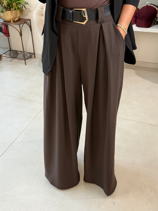 Pantalon pince ceinture 18599