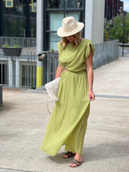 Ensemble Vert coton 12412
