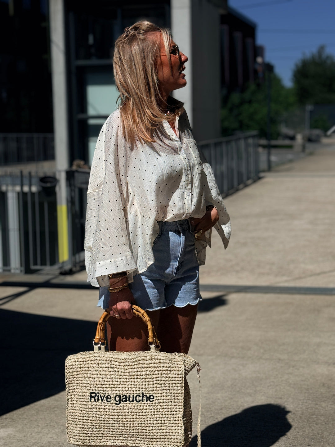 Chemise Oversize Tencel 984 Ecru