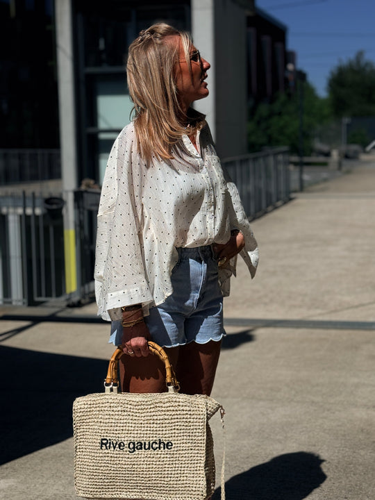 Chemise Oversize Tencel 984 Ecru