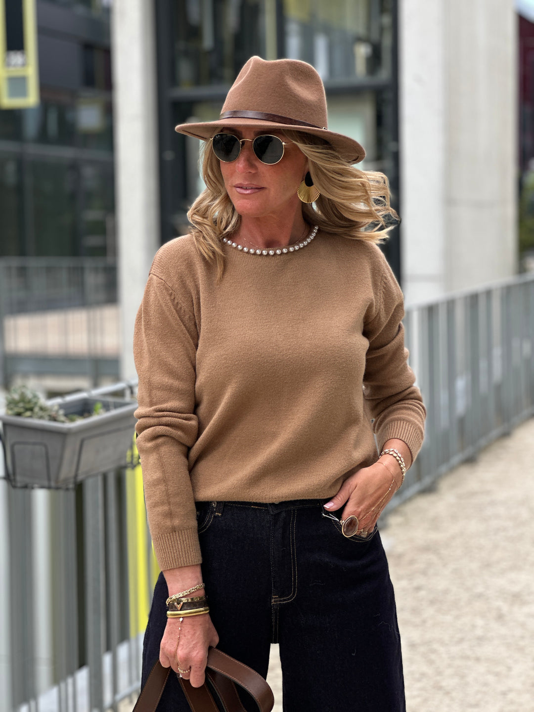 Pull perles Carla 5064