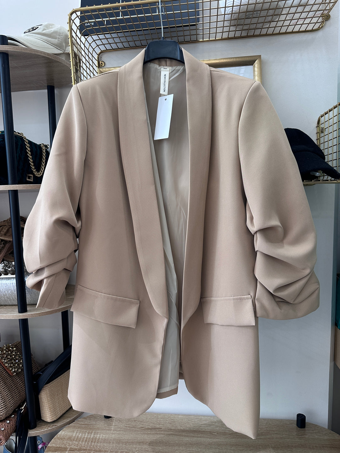 Blazer manches froncées 8056 (petit taille )