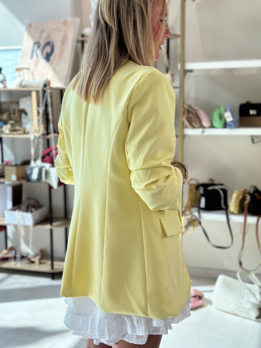 Blazer manches froncées 8056 (petit taille )