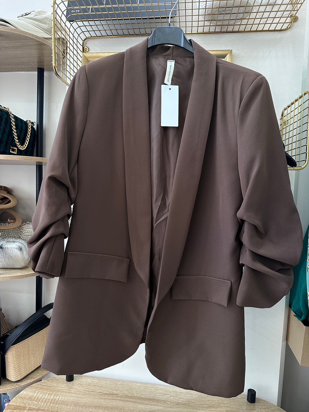 Blazer manches froncées 8056 (petit taille )